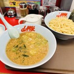 ラーメン山岡家 - 味噌つけ麺