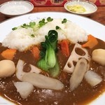 サンマルコ 博多１番街店 - 季節の野菜カレー。760円。