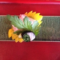 幻董庵 - 刺身　黒鯛、かんぱち