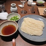 根津 釜竹 - 八品目　うどん　細麺　通常量