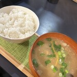 珈琲食堂 クモノキレマ - とん汁から揚げ定食L（6個）（ご飯大盛り無料）
            980円