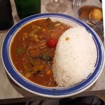 Kariraisusemmontenechiopia - 野菜カレー12辛、ご飯少なめ