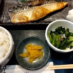 海へ - 鯖の塩焼き定食（930円）