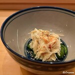 Uoshin - ずわい蟹と胡瓜の酢の物