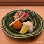 Uoshin - ノドグロ焼に金柑の甘露煮
