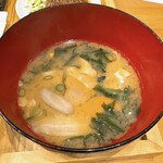 カフェ 周 - お味噌汁