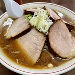 ラーメン専門 つるや - 正油野菜チャーシュー