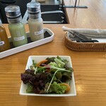 toko - 前菜さらだは3種のドレッシングで