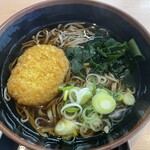 Soba Dokoro Sadimi Toya Nomise - コロッケそば