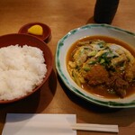 多津屋 - ダブルカレー