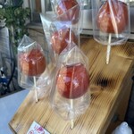 ぽんたこ - 屋台気分が味わえる　りんごあめ