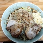 ラーメン 工藤 - 300ｇ汁なしニンニクマシ