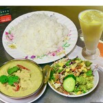 グリーンカレーセット~Green curry set