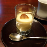 石の蔵 - 甘味：和三盆プリン