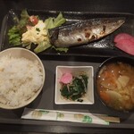 ひまわり食堂 - さばかす漬け焼魚定食