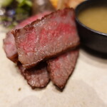 石の蔵 - とちぎ和牛のステーキ