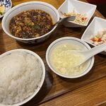 成都 陳麻婆豆腐 - 陳麻婆豆腐定食