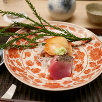 緒方 - 「お造」赤貝、シビ鮪