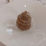 レストラン・モリエール - デザート：モンブラン