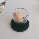 レストラン・モリエール - 口直し：レモンティのシャーベット