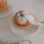 レストラン・モリエール - デザート：オレンジのソルベ