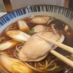Teuchi Soba Mori - プリッとした大粒の牡蠣