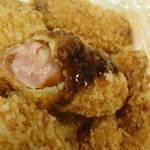 辻肉店 - ウィンナーソーセージ揚げ