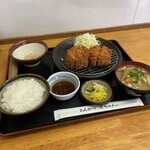 とんかつ 栄ちゃん - しあわせの一食。藏尾ポークメンチカツ