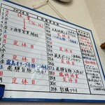 とんかつ 栄ちゃん - 2024年1月のメニューカレンダー