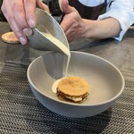 232470021 - 白子｡淡路産玉ねぎを使ったスープ