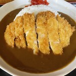 千里庵 - カツカレー