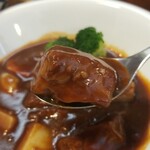 キッチン ブルー グローブ - 最初のビーフ、大きいです！