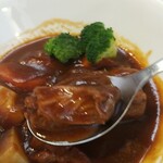 キッチン ブルー グローブ - ２つ目のビーフも大きい！