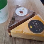 232475751 - 「豆腐屋さんのチーズケーキ」＆「チョコチーズケーキ」