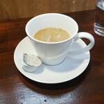 キッチン ブルー グローブ - ミルクを入れます