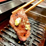 熟成和牛焼肉エイジング・ビーフ - わさびと大トロカルビ