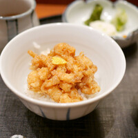 天冨良 よこ田 - かき揚げ天丼