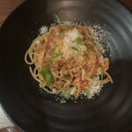 イタリア料理 フィオレンツァ - モツ煮のパスタ