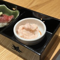 しゃぶしゃぶ　すき鍋　おもき 銀座店 - 百合根の白和え