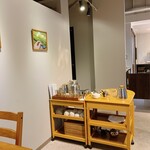 TEAROOM Yoshiki Handa - ご店主が此処でお茶を淹れてくれます