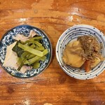 よって屋 - 小松菜の煮付け・肉じゃが❤️