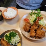 とんかつ おかむら - ミックス定食