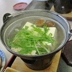 とうふ亭 - 湯豆腐野菜IN