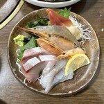 海鮮料理 磯 - 旬の刺身盛り合わせ