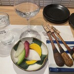 Misodokoro Tomoyuu - 付け合わせの野菜も美味しい