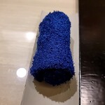 島津 - 青いおしぼり