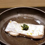 島津 - 太刀魚の酒蒸し