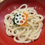 つけ鴨うどん 鴨錦 - 太うどん