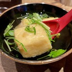 Nomidokoro Musubi - 揚げ出汁豆腐
