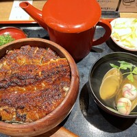 炭焼 うな富士 有楽町店 - 上ひつまぶし
